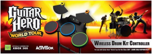 Guitar Hero World Tour Standalone Wireless Drum Controller
