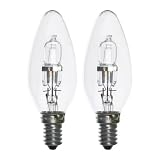 Ikea Halogen Bulb E12,25 W,chandelier - 2 Pack