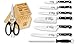 Messermeister Meridian Elite 9-Piece Knife Block Set