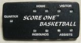 Score One Basketball Scorekeeper with Clip