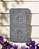 Combo Thermometer Clock - Acanthus - B0006U34P2