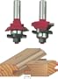 Freud 99-263 1-11/16-Inch Matched Rail and Stile Bit Set with 3/4-Inch Carbide Height