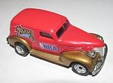 Philadelphia 76ers 1995 Matchbox Diecast '39 Chevy Sedan Sixers NBA 1:63 Scale White Rose Collectible Car