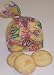 Gourmet Food : Scott's Cakes 1/2 lb. Almond Macaroon Cookies in a Confetti Bag