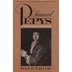Samuel Pepys (Twayne's English Authors Series, No 54)