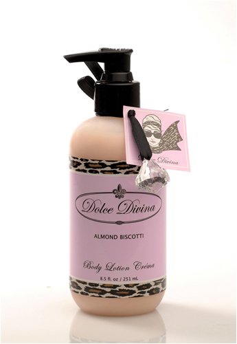 La Dolce Diva Almond Biscotti Luxurious Body Lotion 8.5 oz with pump