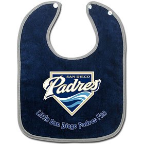 San Diego Padres 2-Tone Snap Baby Bib