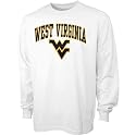 West Virginia Mountaineers White Bare Essentials Long Sleeve T-shirt