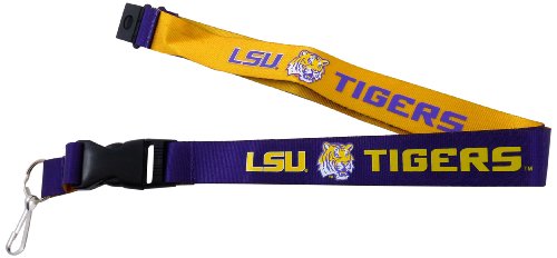 NCAA LSU Tigers Reversible Lanyard