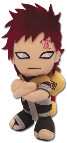 Official Naruto Plush Toy - 8 Gaara (GE-7036)