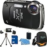 Fujifilm FINEPIX XP30 14 MP Waterproof Digital Camera 5x Zoom Lens (Black)  ....
