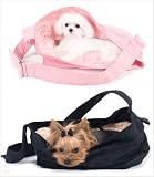 Cuddle Carrier for Dogs by Susan Lanci - Black