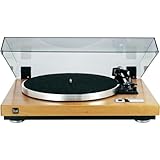 Dual CS 460 Vollautomatischer Plattenspieler (DC-Motor, Kardan-Tonarm, OMB 10 Magnet-Tonabnehmer) nussbaum