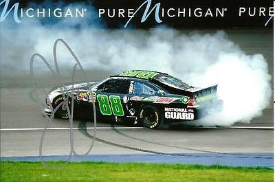 Autographed Dale Earnhardt Jr. Photo - THE DARK KNIGHT RISES BATMAN WIN 4x6 #2 - Autographed Photos