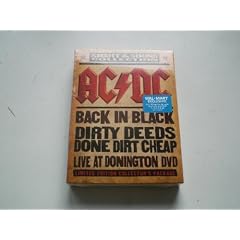 Ac dc Sight and Sound Collection BOX SET Dvd+2cd (Live At Doninton DVD + Back in Black Cd +... by 