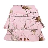 Camo Sheet Set in Pink Size: Twin