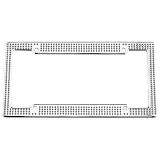 Buy License 2 Bling l2b-vip-cr-ice Genuine VIP Chrome License Plate Frame with Ice... by License 2 Bling