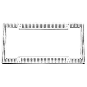 Buy License 2 Bling l2b-vip-cr-ice Genuine VIP Chrome License Plate Frame with Ice... by License 2 Bling now!