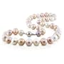 9-10 mm Multi-Color Freshwater Pearl Necklace, 18" in length