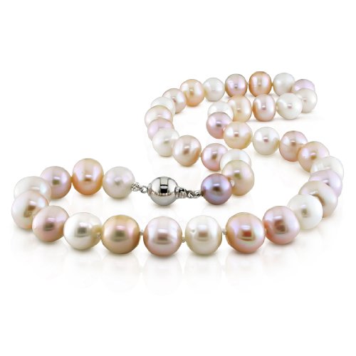 9-10 mm Multi-Color Freshwater Pearl Necklace, 18\