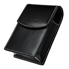 Casio EX-HZCASE Kompaktkamera-Tasche (Leder) f�r Exilim Digitalkameras schwarz