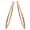 10k Rose Gold Inside-Out Diamond Hoop Earrings (1/4 cttw, I-J Color, I3 Clarity)