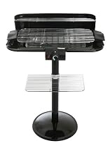 Tristar BQ-2806 Stand-BBQ Grill 45 x 23 cm schwarz