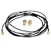 SaferCCTV(TM 6M/20ft Rg174 Antenna Extension Cable RP-SMA Male to Female Connector for Wireless LAN Router Bridge & Other External Antenna Equipment with coaxial Coax Adapter