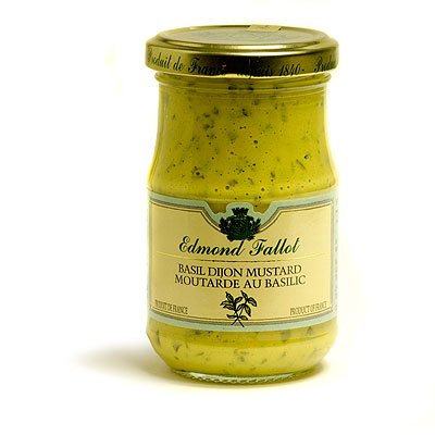 Edmond Fallot Basil Dijon Mustard - 7.2 oz by Edmond Fallot