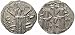 Bulgaria, Ivan Alexander and Mikhail Asen, 1331 - 1355 A.D.; Silver Grosch