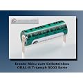 Ersatz-Akku f�r elektrische Zahnb�rste f�r Braun Oral B Triumph 5000 Serie -NiMH