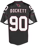 Darnell Dockett Arizona Cardinals Adult New Black 3rd / Alternate Stitched Premier Jersey