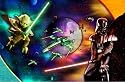 Star Wars 3-D Wall Mural 60in x 40in