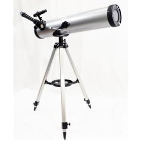 GSI Super Quality Mega Land And Sky 76mm Reflecting Telescope - Optical Glass Lens and Metal Body - Includes Aluminum Tripods and All Accessories: Camera &amp; Photo