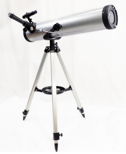 GSI Super Quality Mega Land And Sky 76mm Reflecting Telescope - Optical Glass Lens and Metal Body - Includes Aluminum Tripods and All Accessories