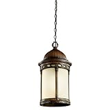 Kichler Lighting 11058BST Corunna Energy Efficient Outdoor Light, Brown Stone by Kichler Lighting [並