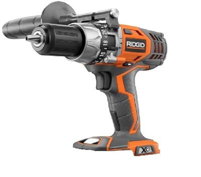 Ridgid 18V Li-Ion 1/2in VSR HAMMER Drill/driver X4 R8611501 Cordless, Keyless