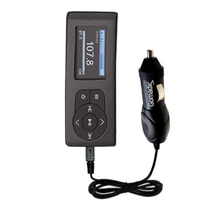Rapid Car / Auto Charger for the Insignia Sport 2GB MP3 Player