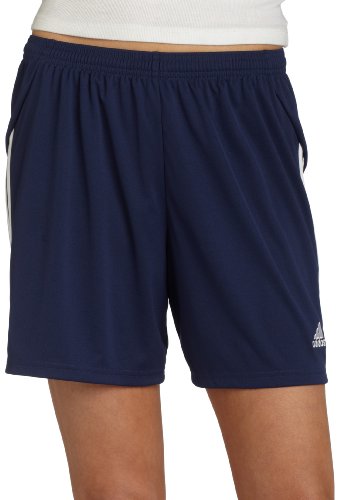 adidas Women's Elebase Short (New Navy, White, Medium)