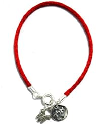 Hamsa Red String Kabbalah Bracelet with ALD Charm for Protection