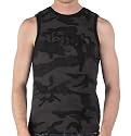 Bench Mens Nibble Vest Black Camo