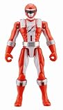 Power Rangers Operation Overdrive  - 12.5cm Operation Overdrive Battlized Figure - Red Turbo