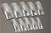 500 Full Acrylic False Artificial Tips Nail Art -- Clear