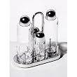 Alessi 5070 Condiment Set by Ettore Sottsass, 1978