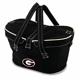 NCAA Georgia Bulldogs Mercado Insulated Cooler Basket, Black