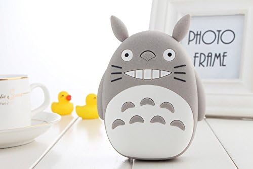 Horen Universal Cute Totoro Shape Power Bank 10000mAh Portable Phone External Battery Charger USB Powerbank For iPhone 6 Plus 6S 5C 5S 4S, iPad Air 2 Mini 3, Samsung Galaxy S6 S5 S4 Note 4 3,Nokia, Gopro, More Phones And Tablets (Gray)