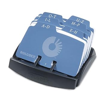 Set A Shopping Price Drop Alert For Rolodex Petite Open Tray Card File Holds 125 Cards of 2.25 x 4 Inches, Black (67060)