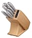 Kitchen & Housewares : Chicago Cutlery 8-Pc. Block Set - Polished Stainless Steel Handles 1064531