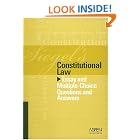 Constitutional Law: Essay and Multiple-choice Questions and Answers (Siegel's) by  Brian N. Siegel