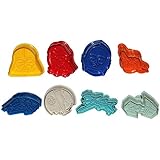 Sago Brothers Star Wars Lovers Cookie Cutters Plungers 8 Pcs